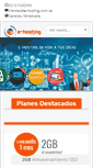 Mobile Screenshot of e-hosting.com.ve